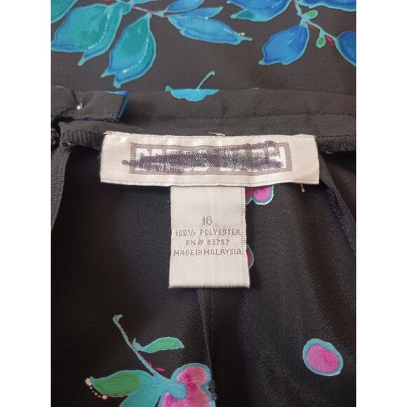 Repaired Vintage Floral Knee Length Skirt - Picture 9 of 15